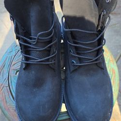 Insulated Black Timberland Boots 