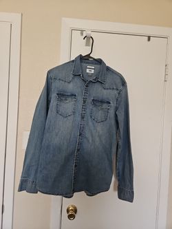 Old Navy Denim Western Shirt