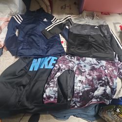kids sweaters Adidas, Nike, and under armour  size 6