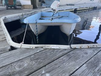 Livingston Dingy Boat Sea King 9hp Outboard Motor