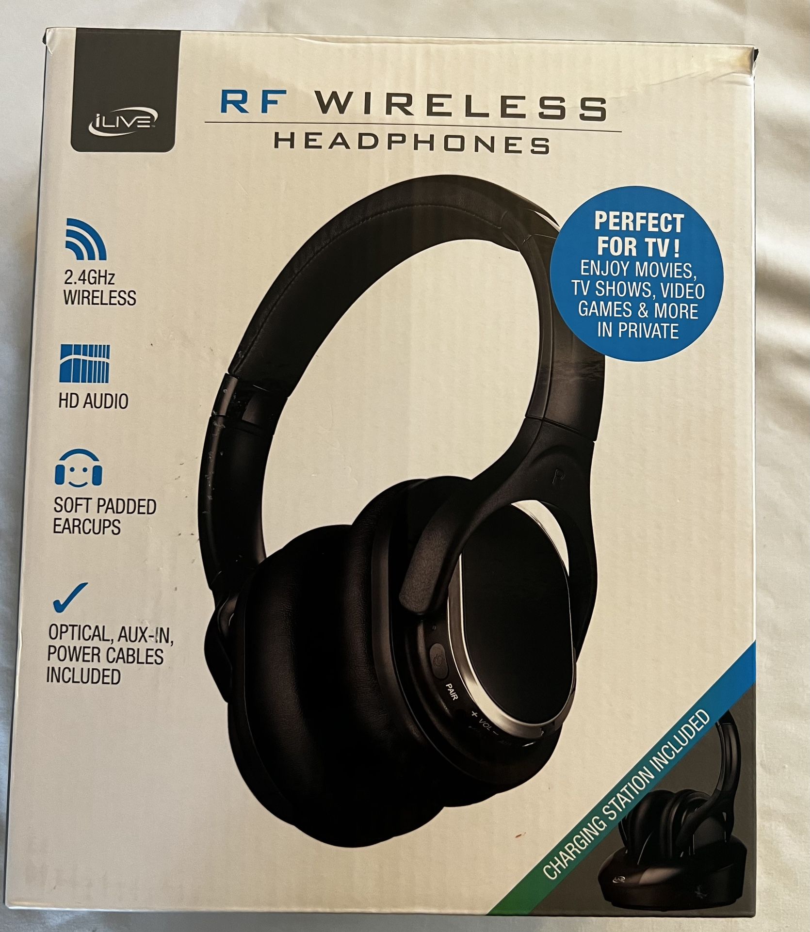 iLive RF Wireless Headphones 2.4GHz