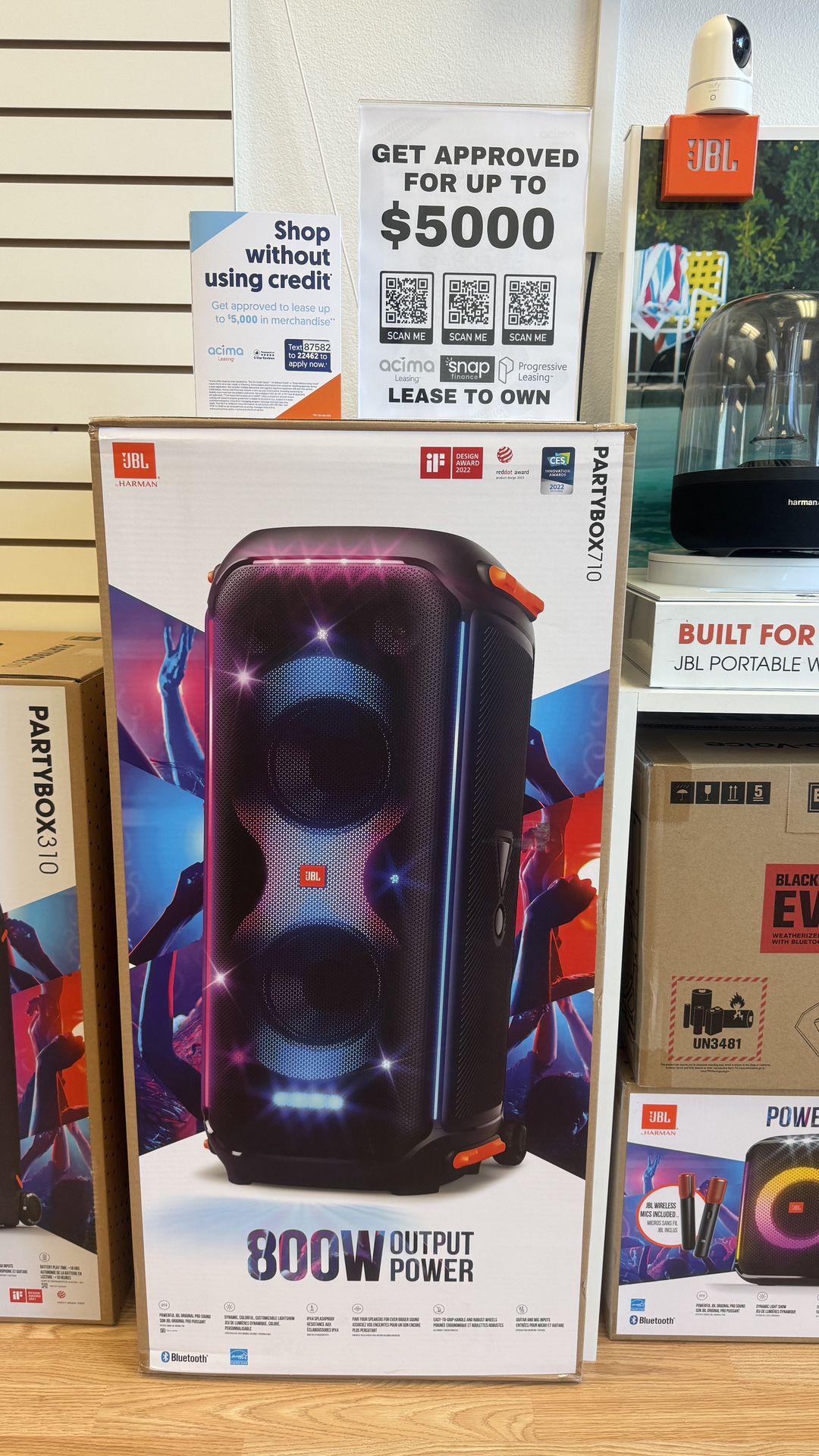 JBL Partybox 710 -800W Portable Bluetooth Speaker - Karaoke