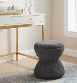 Wrought Studio Kadezha Upholstered Swivel Ottoman