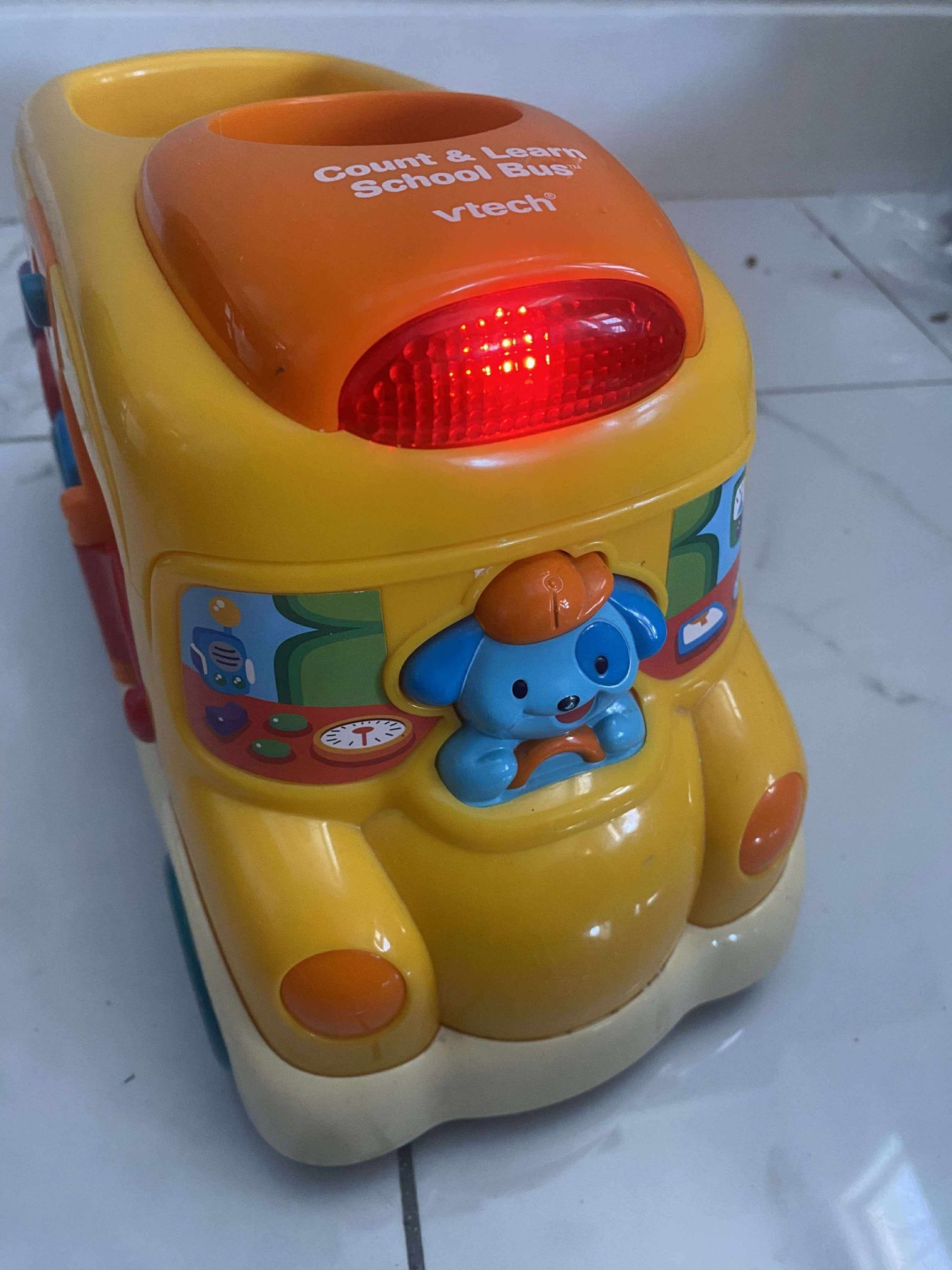 Vtech Toy Go Go Smart Wheels Yellow School Bus Number Count