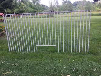 Vintage twisted steel security cage. 4’1” x 8’2”
