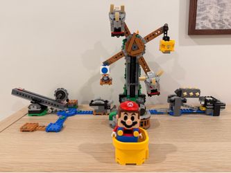 LEGO Super Mario Reznor Knockdown Expansion Set 71390 Building Toy Playset for Kids (862 Pieces)