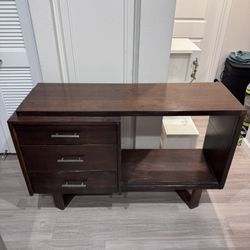 Solid Wood Console Table 51x18x33 – 3 Drawer Entryway / Sofa Table