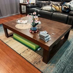 Ashley Signature Large Coffee Table – Solid & Heavy Duty