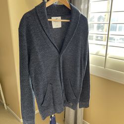Hollister Cardigan - Blue - Size Small
