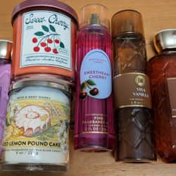 Bath Body Works FFM, Candle, Lotions