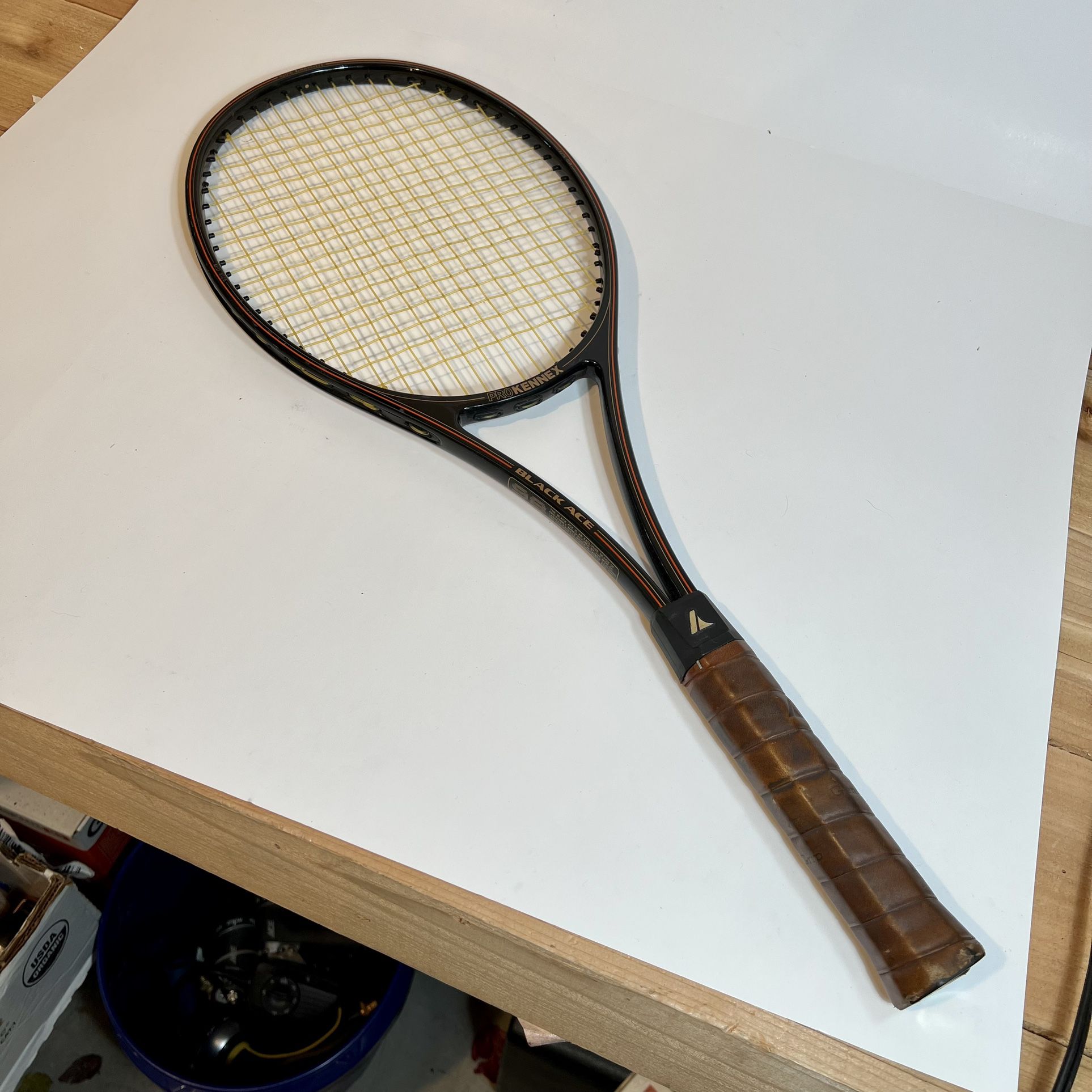 ProKennex Black Ace 98, 100% Graphite Tennis Racket 