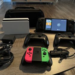 Nintendo Switch OLED Hardware Modded 512GB 25+ Games Accessories