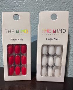 4th of July Press-on manicure from The Mimo $5 each