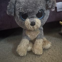 Rare Original Ty Beanie Boo Scraps Dog 2011