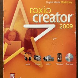 Roxio Creator 2009 – Digital Media Suite – CD/DVD Software