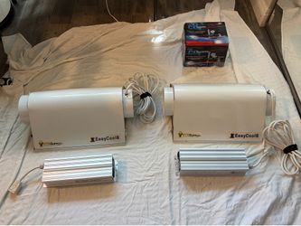 Grow lights with ballasts and CO2 regulator