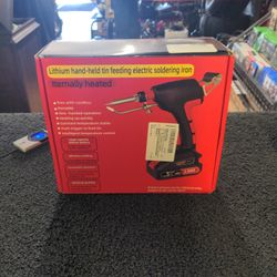 Lithium Handheld 10 Feeding Electric Soldering Iron