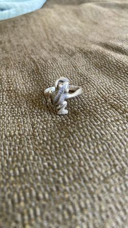 Sterling Silver Frog Ring