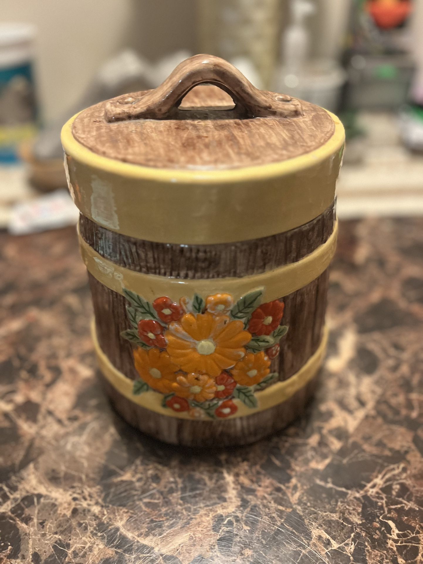 Vintage Canister/cookie Jar