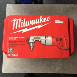 Milwaukee Right Angle Drill