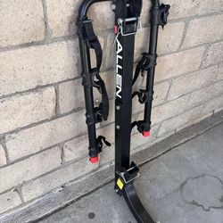 Allen hitch bike rack for 4
