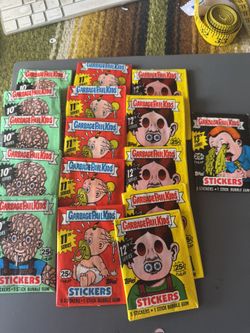 Garbage Pail Kids Lot 16 Original Packs
