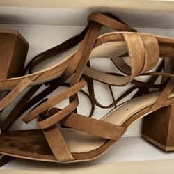 Brown Shade Scrappy Heels 