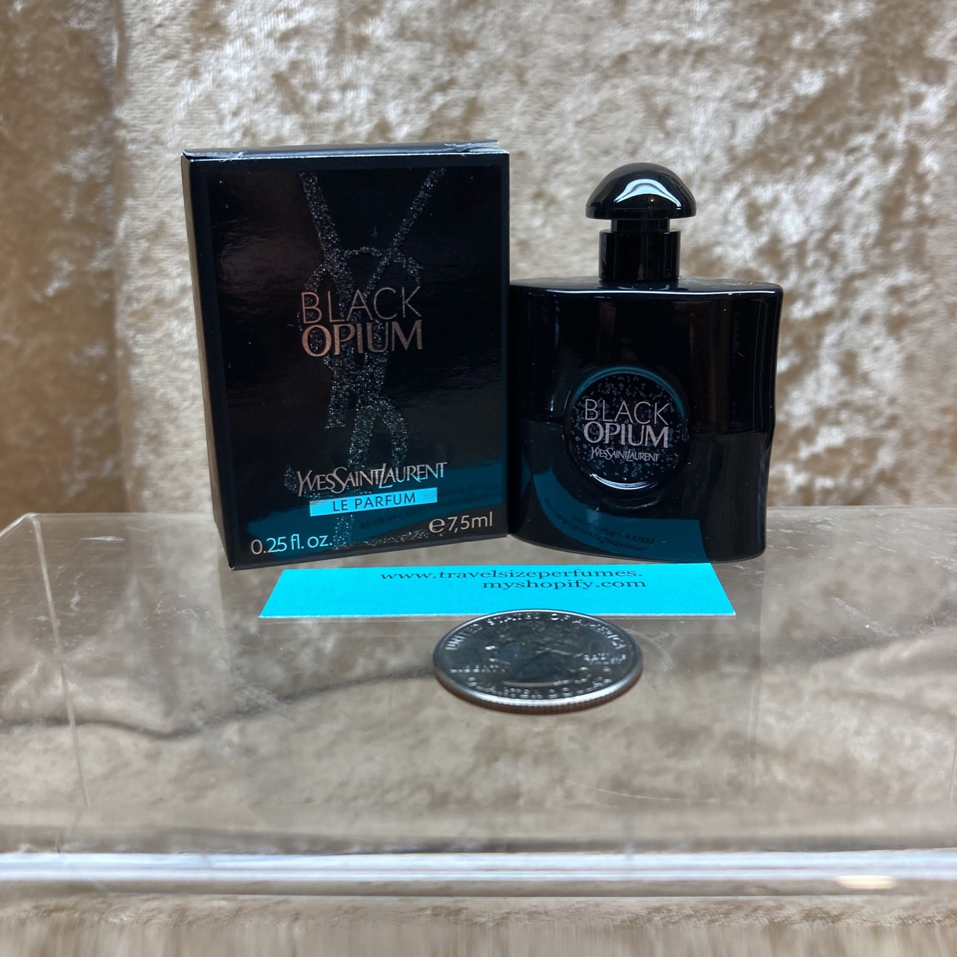 Yves Saint Laurent Black Opium YSL Le Parfum 0.25 Oz. 7.5 Ml Dab Splash Mini
