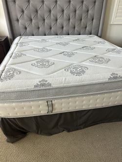 King Mattress Box and Frame.