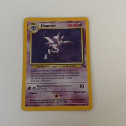 Haunter 6/62 Halo Pokmon card for Sale in Valley Center, CA - OfferUp