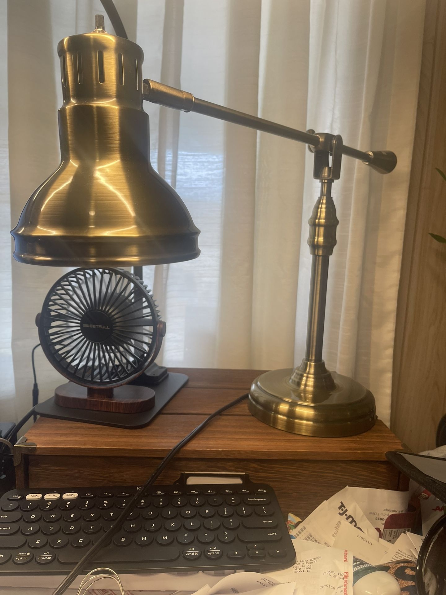 Nice Gold Desk Office Lamp Exc Condition 60 Watt 67 Th Ave Peoria