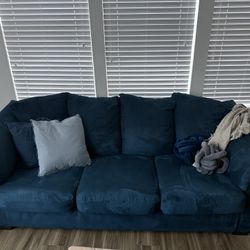 Velvet couch 
