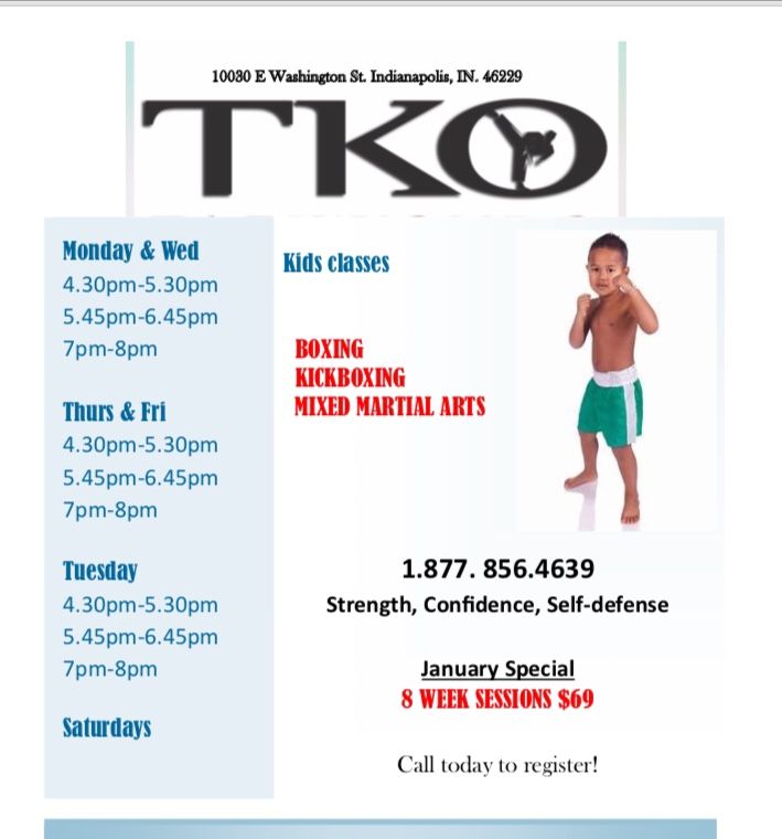 Kids Boxing/Kickboxing Classes