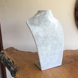 Jewelry Busts Velvet Gray 5 Pieces 