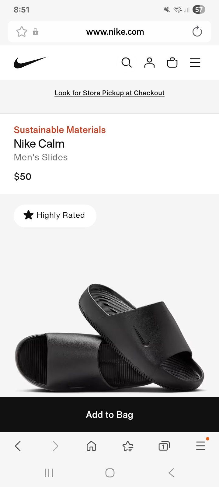 Nike Calm Slide