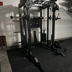 LYNX 3 In 1 Squat Rack, Functional Trainer, Smith Machine FREE DELIVERY