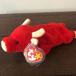 Rare 1st and 2nd generation collectible 1995 & 1993 TY Beanie Babies Collection - multiple high value beanies Snort, Hope, Jake over 90 total!