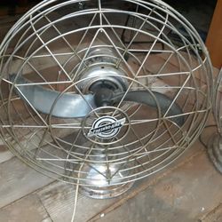 Antique Art Deco Fans Freshnd Air Chrome Vintage Mid Century Modern Bakelight High Powered