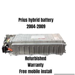 2004 2005 2006 2007 2008  2009 Toyota Prius Hybrid Battery with installation included ( 6 month warranty )
Installed with original core exchange.  
