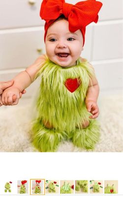Baby Grinch Costume 12-18 Month Old