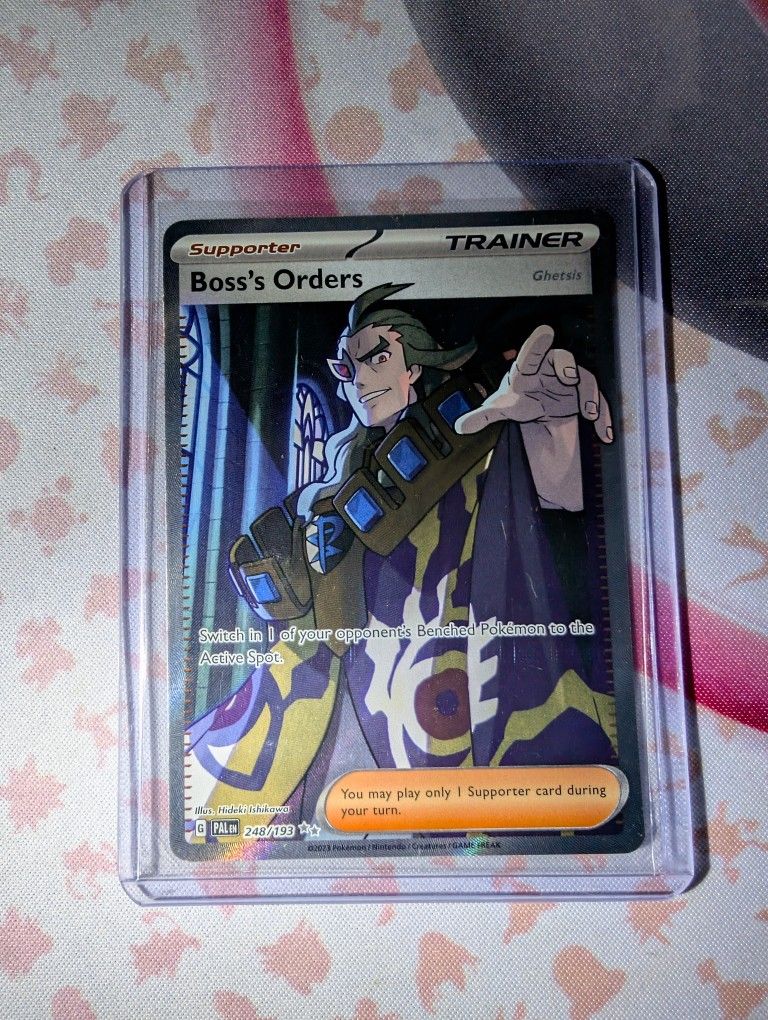 POKEMON ~ BOSS'S ORDERS ~ 248/193 ~ PALDEA EVOLVED ~ FULL ART ULTRA RARE ~ NM