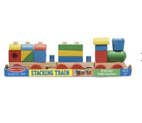 Melissa & Doug Stacking Train Toy