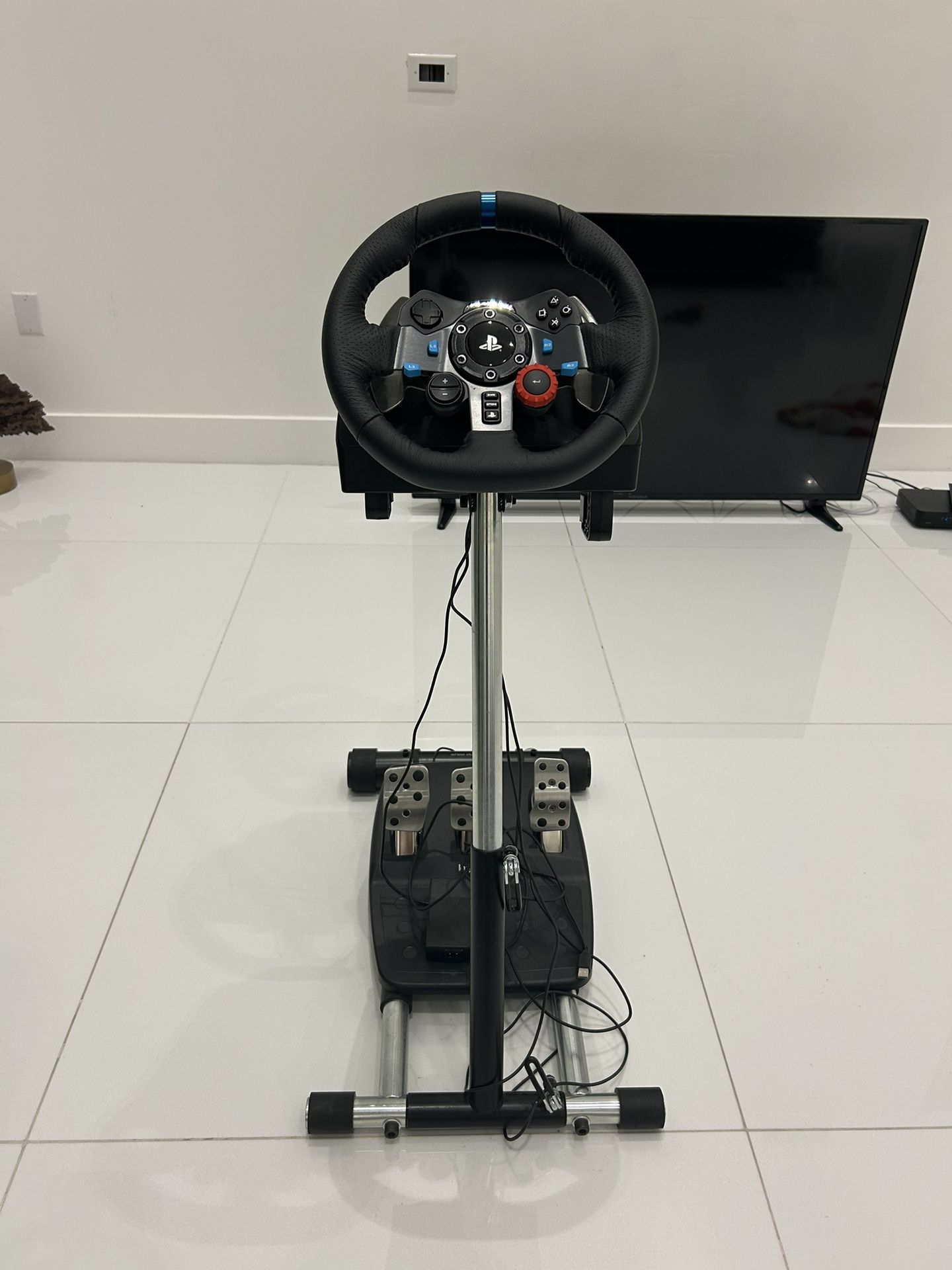 Logitech G29 Steering Wheel, Pedals, And Wheel Stand Pro (Price Is Negotiable)