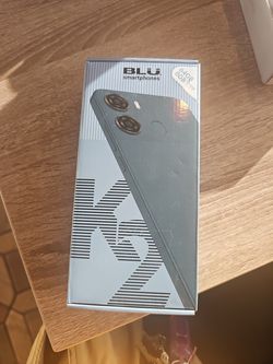 Blue smartphone