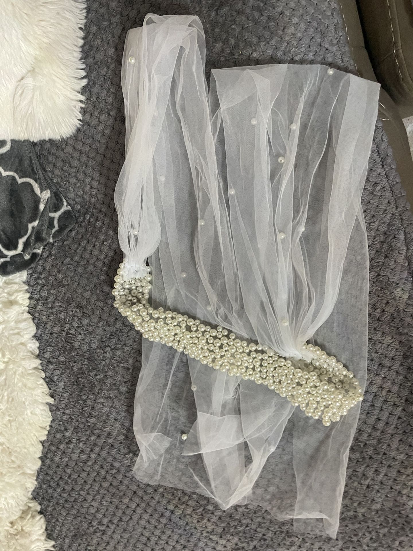Pearl Bridal Sash