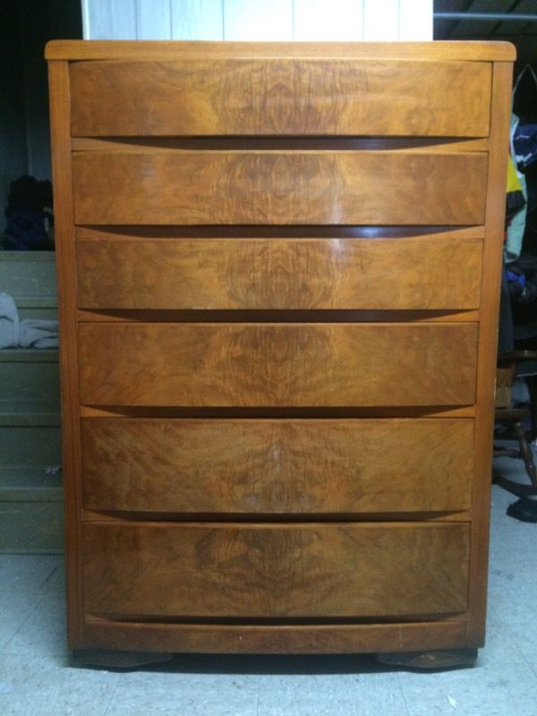 Tri Bond iii Burlwood dresser