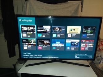 Samsung Smart TV 40 Inches 1080p HD Full LED Smart TV Model: UN40J5200 Remote control Includes 