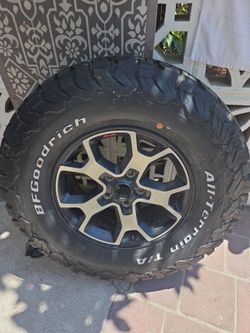 New spear with new jeep rim