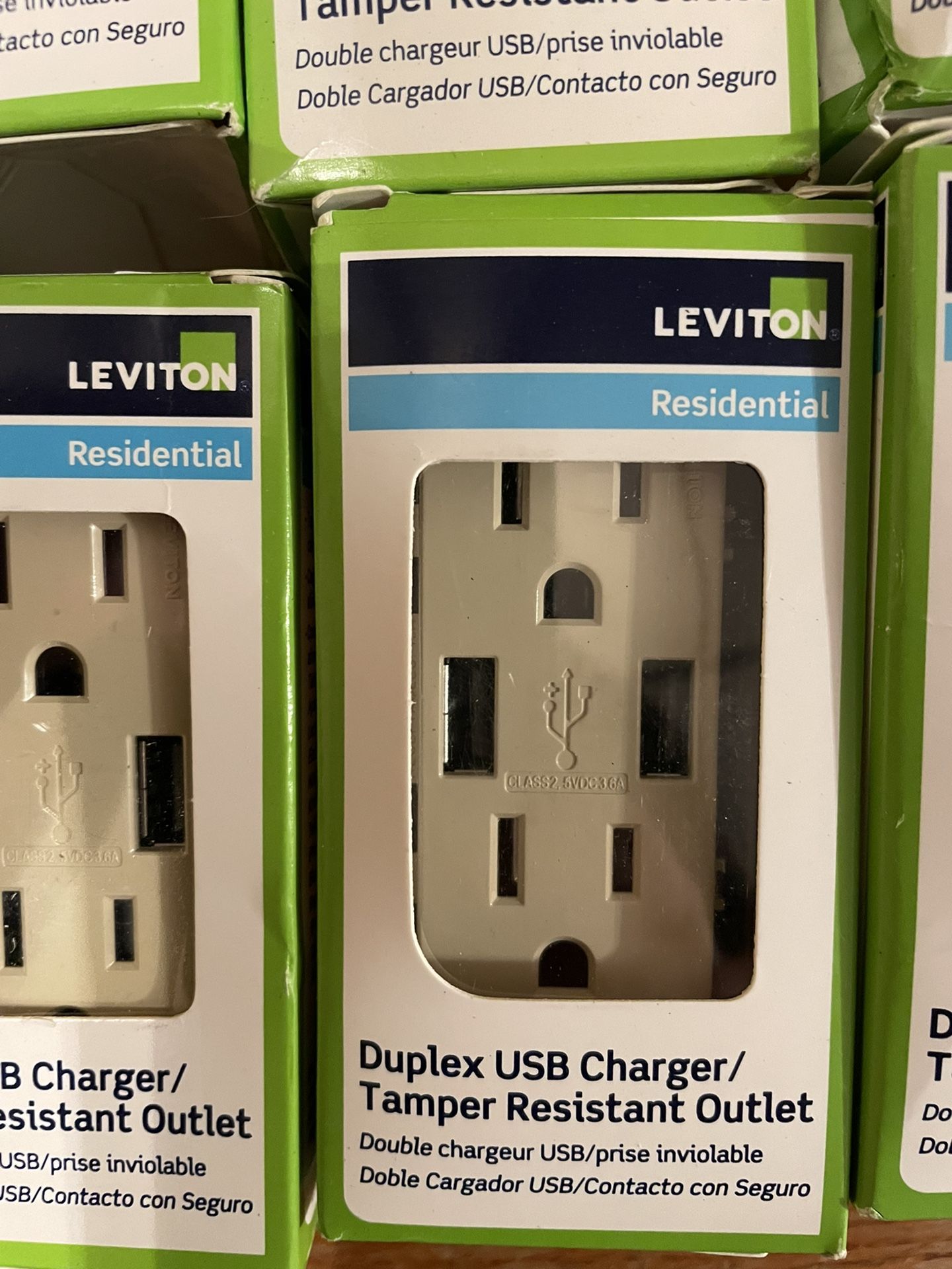 Duplex USB Charger/outlet