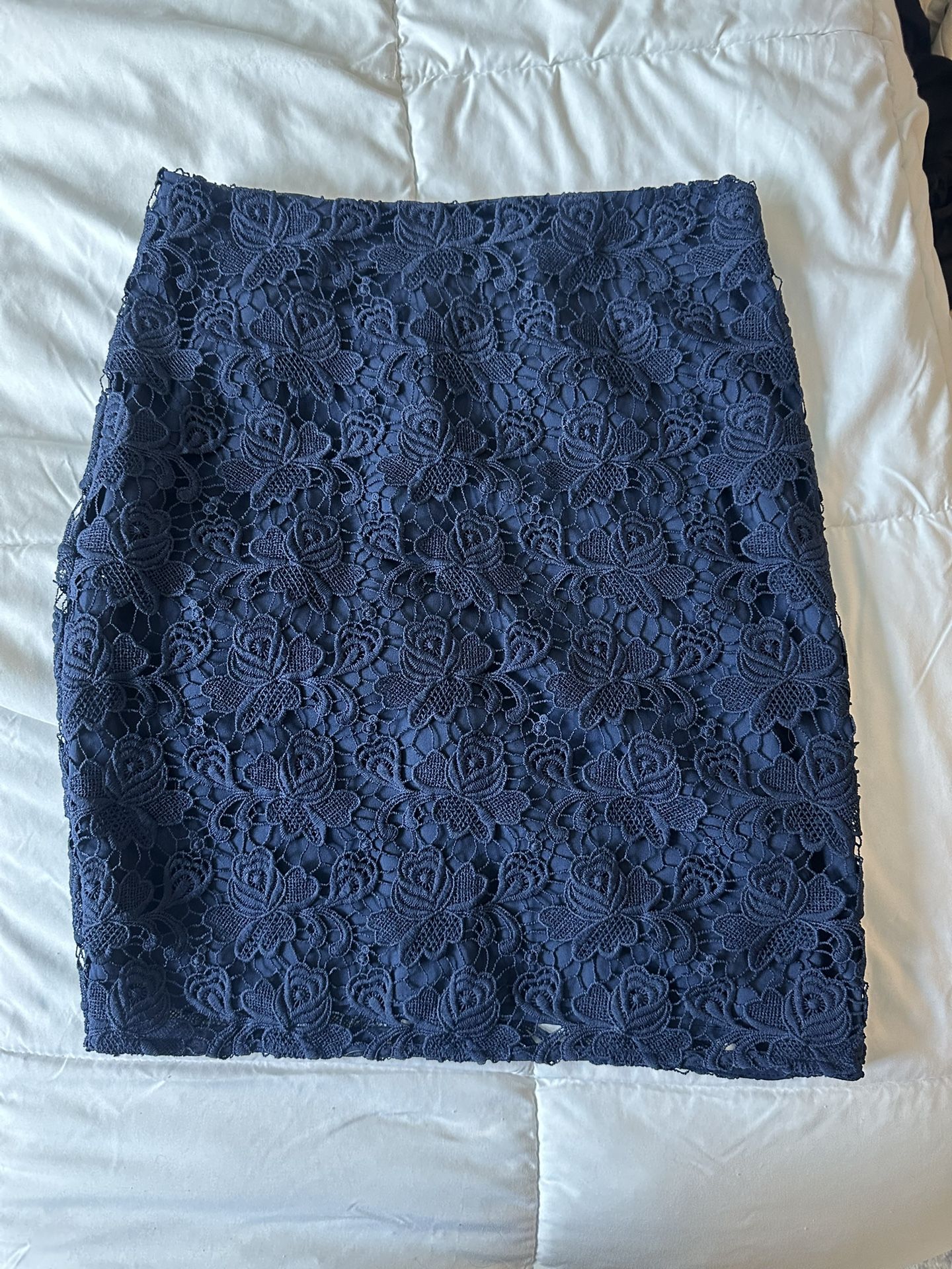 Banana Republic Navy Skirt